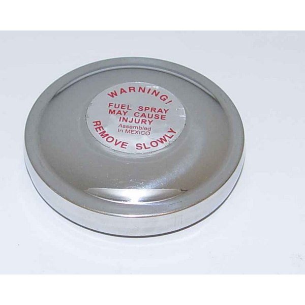 Gas Cap, Non-Vented, Zinc; 45-71 Willys/Jeep - 1