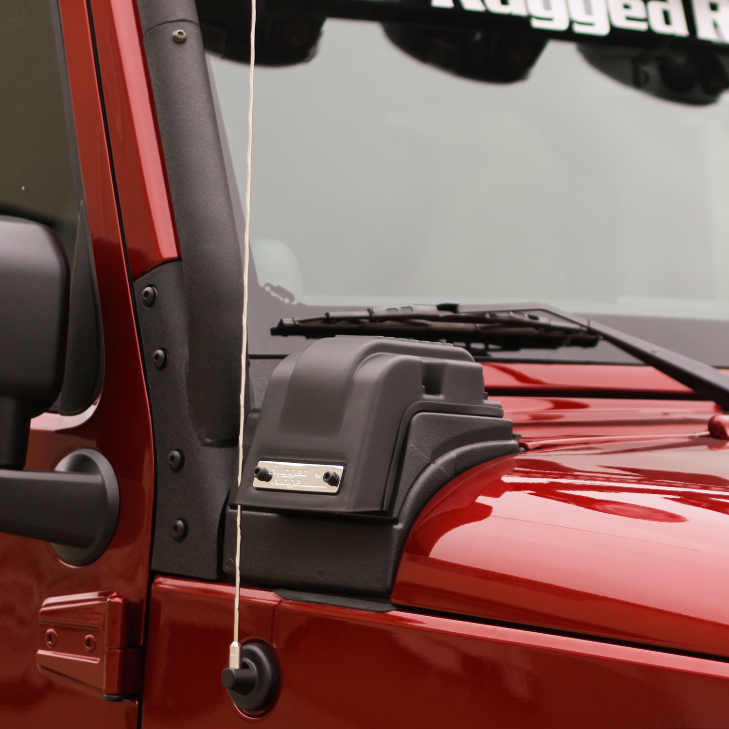 XHD Low-Mount Snorkel; 12-18 Jeep Wrangler JK, 3.6L - 1