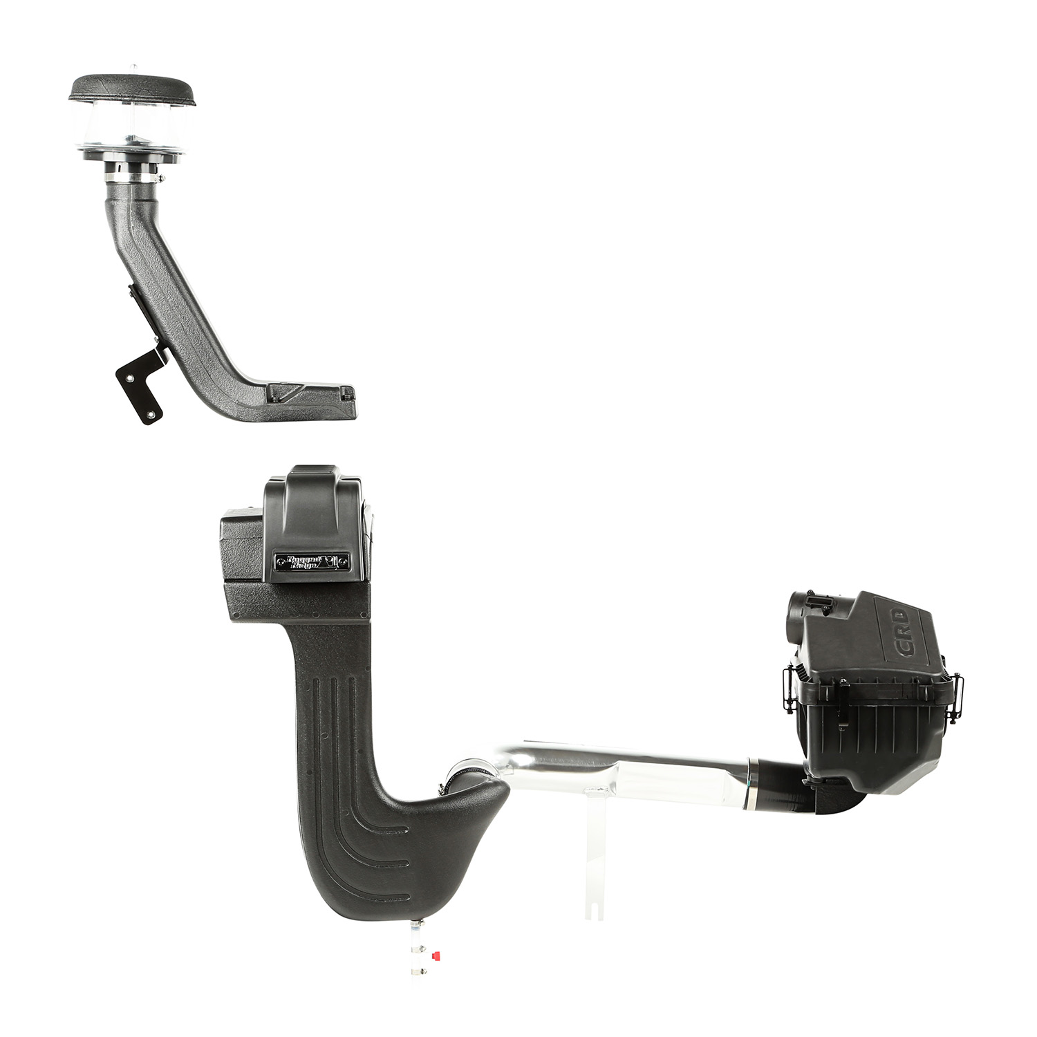 XHD Snorkel, w/Pre-Filter; 07-18 Wrangler, 2.8L Diesel - 2