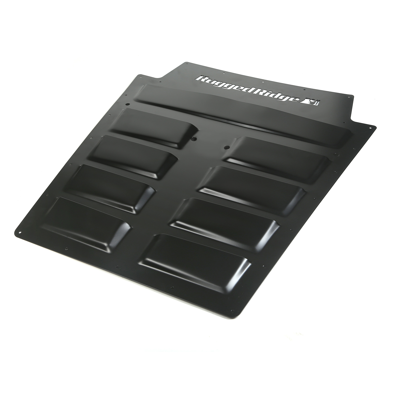 Hood Vent Insert, Black; 07-18 Jeep Wrangler JK - 1