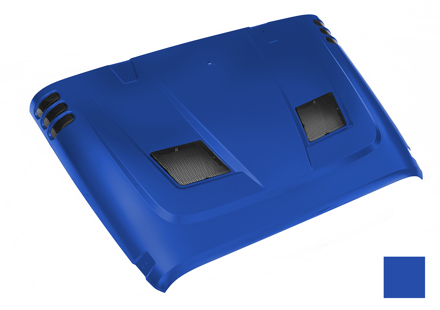 Performance Vented Hood, painted PBJ code. (Hydro Blue) 07-14 JK.