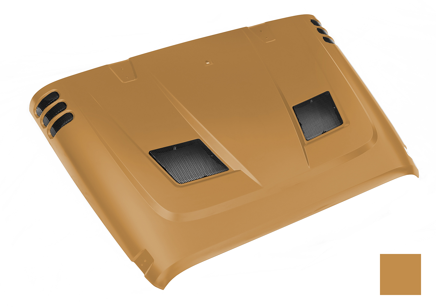 Performance Vented Hood, painted PTT code. (Dune) 07-14 JK.