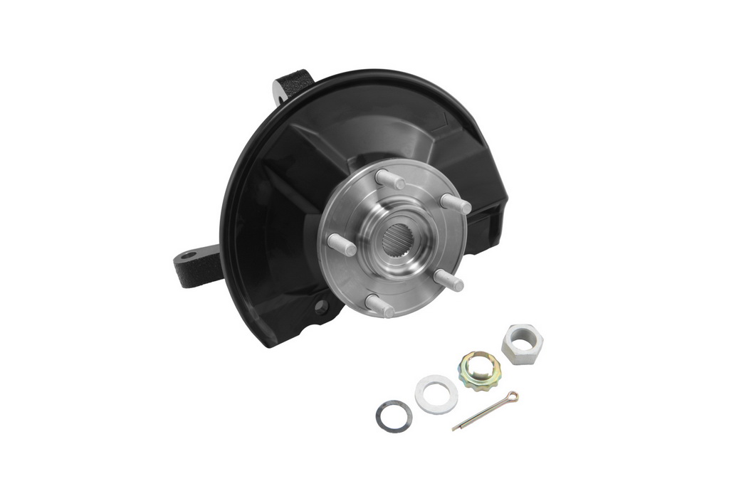 Zwrotnica kompletna przednia lewa; 07-18 Jeep Wrangler JK