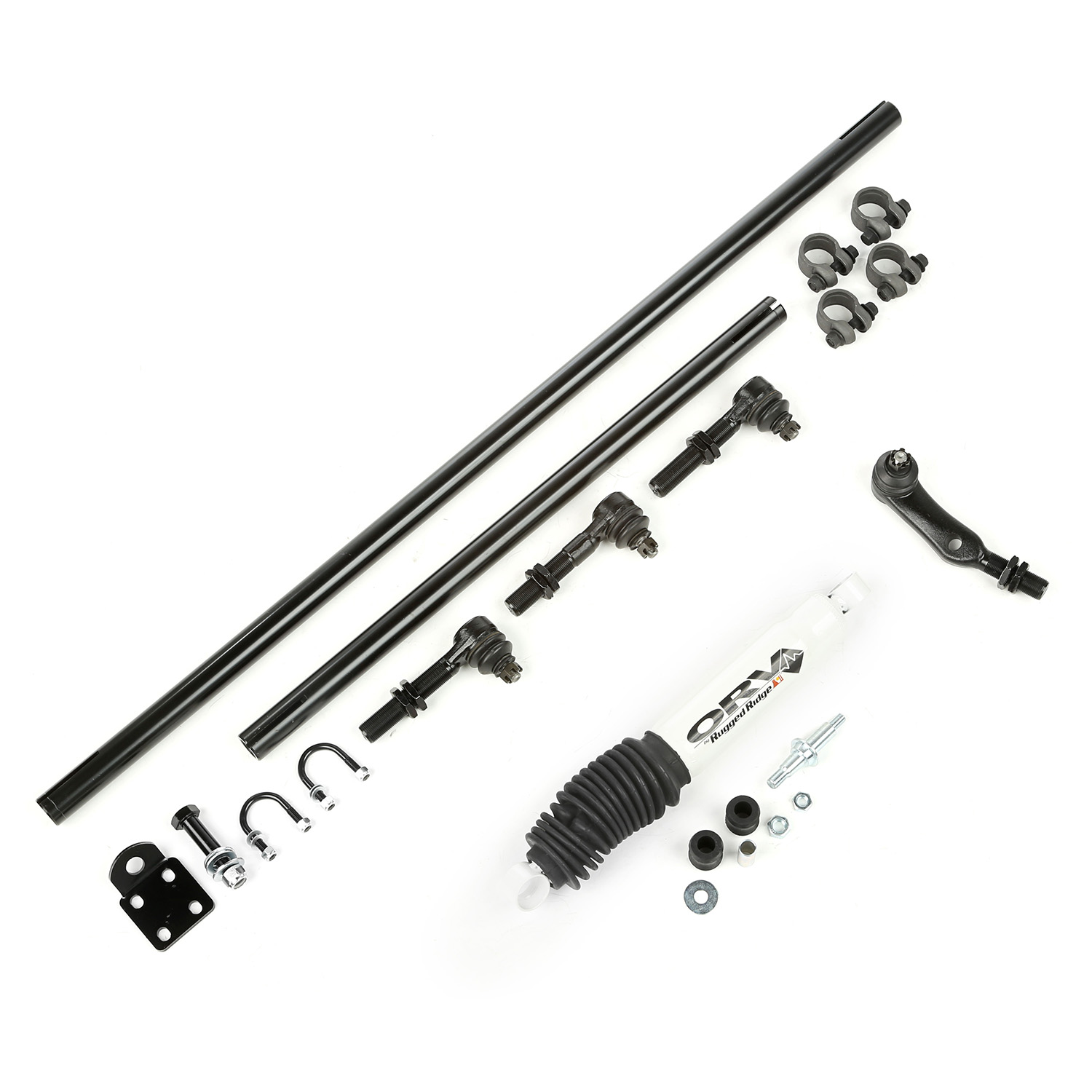 Steering Kit, Damper, Heavy Duty; 84-06 Jeep TJ/XJ/ZJ, 4.0L
