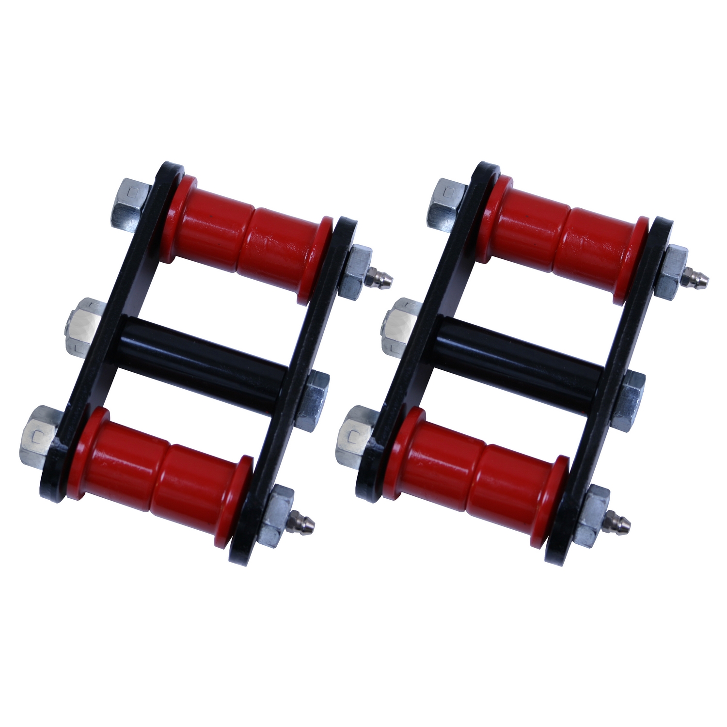 Suspension Leaf Spring Shackle Kit, Front, HD, Greaseable; 76-86 CJ - 1