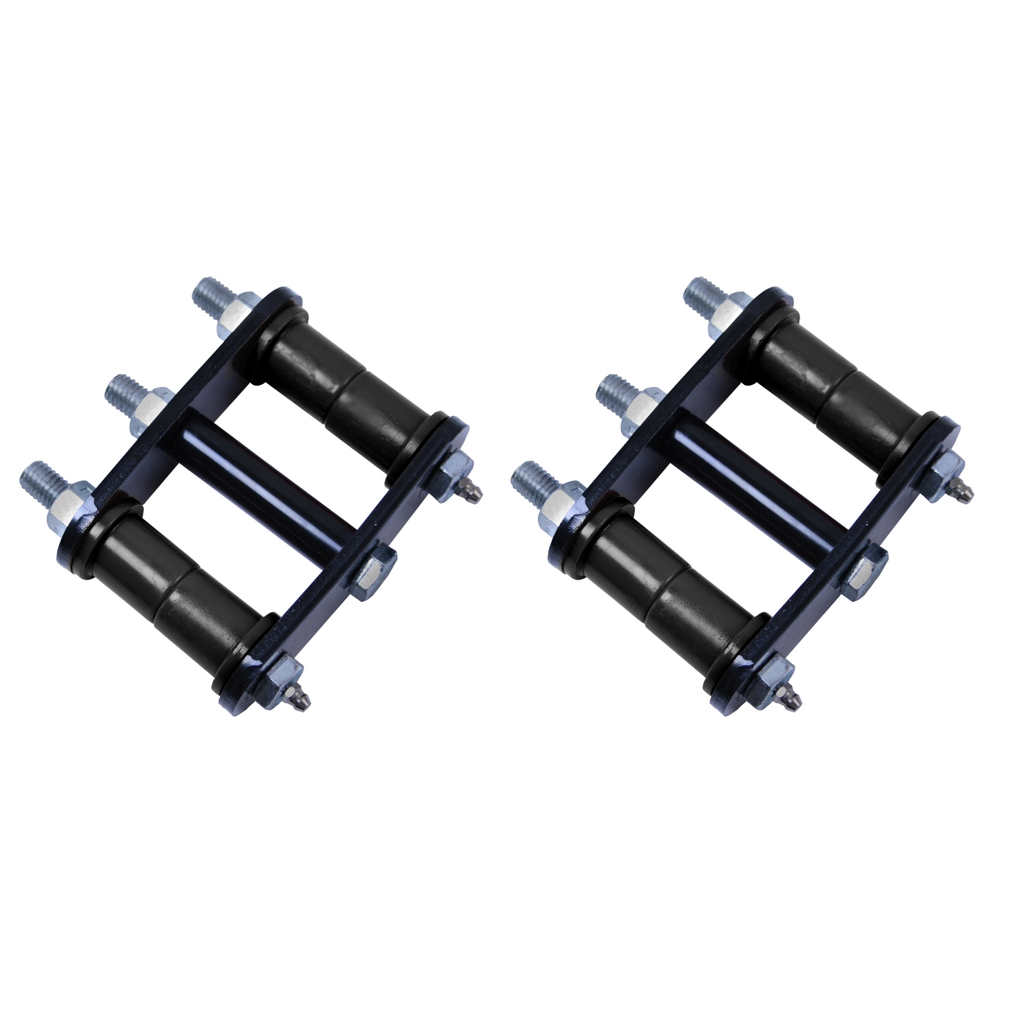 Suspension Leaf Spring Shackle Kit, Rear, HD, Greaseable; 76-86 CJ - 1