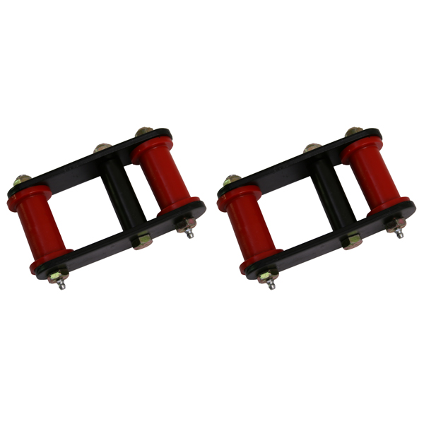 Suspension Leaf Spring Shackle Kit, Front, 1 Inch Lift, HD; 87-95 YJ - 1