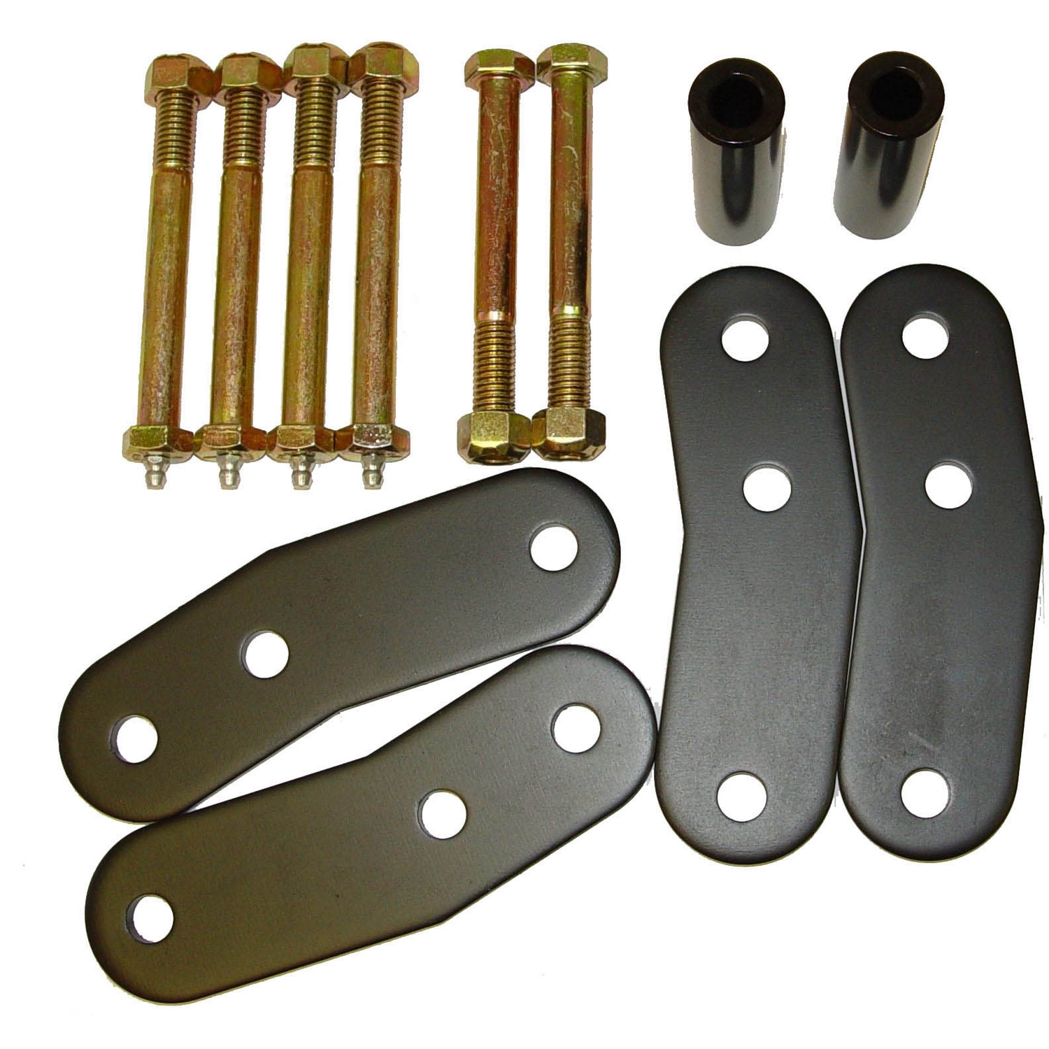 Suspension Leaf Spring Shackle Kit, Rear, 1 Inch Lift, HD; 87-95 YJ - 1