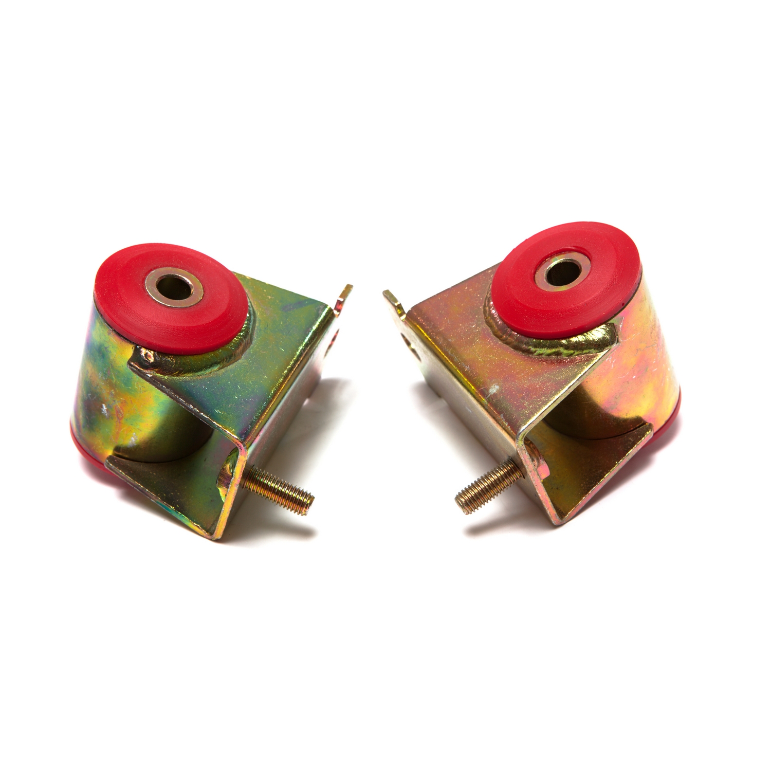 Engine Mount Kit, Polyurethane, Red; 87-01 Wrangler/Cherokee, 4.0L
