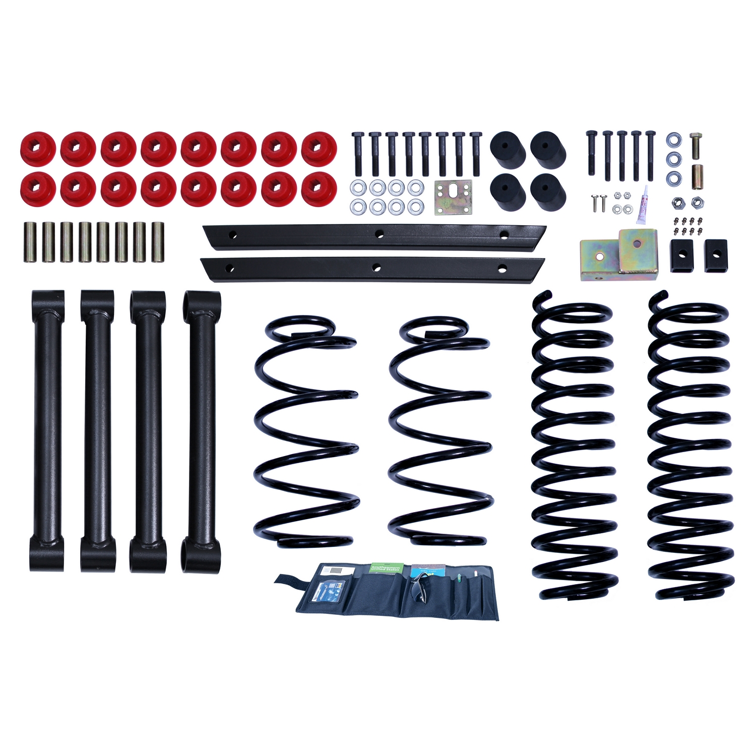 Suspension Lift Kit, 2 Inch, No Shocks; 04-06 Wrangler Unlimited LJ - 1