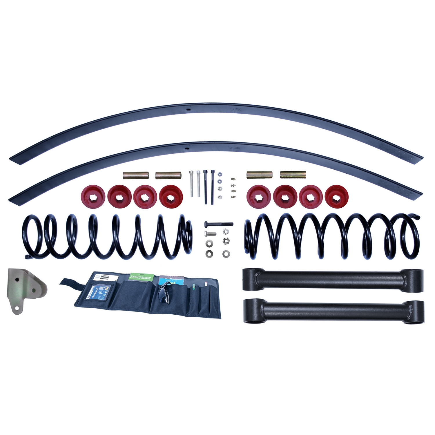 Suspension Lift Kit, 3 Inch, No Shocks; 84-01 Jeep Cherokee XJ - 1