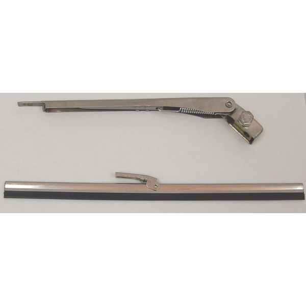 Windshield Wiper Kit, Arm/Blade; 41-68 Willys/Jeep