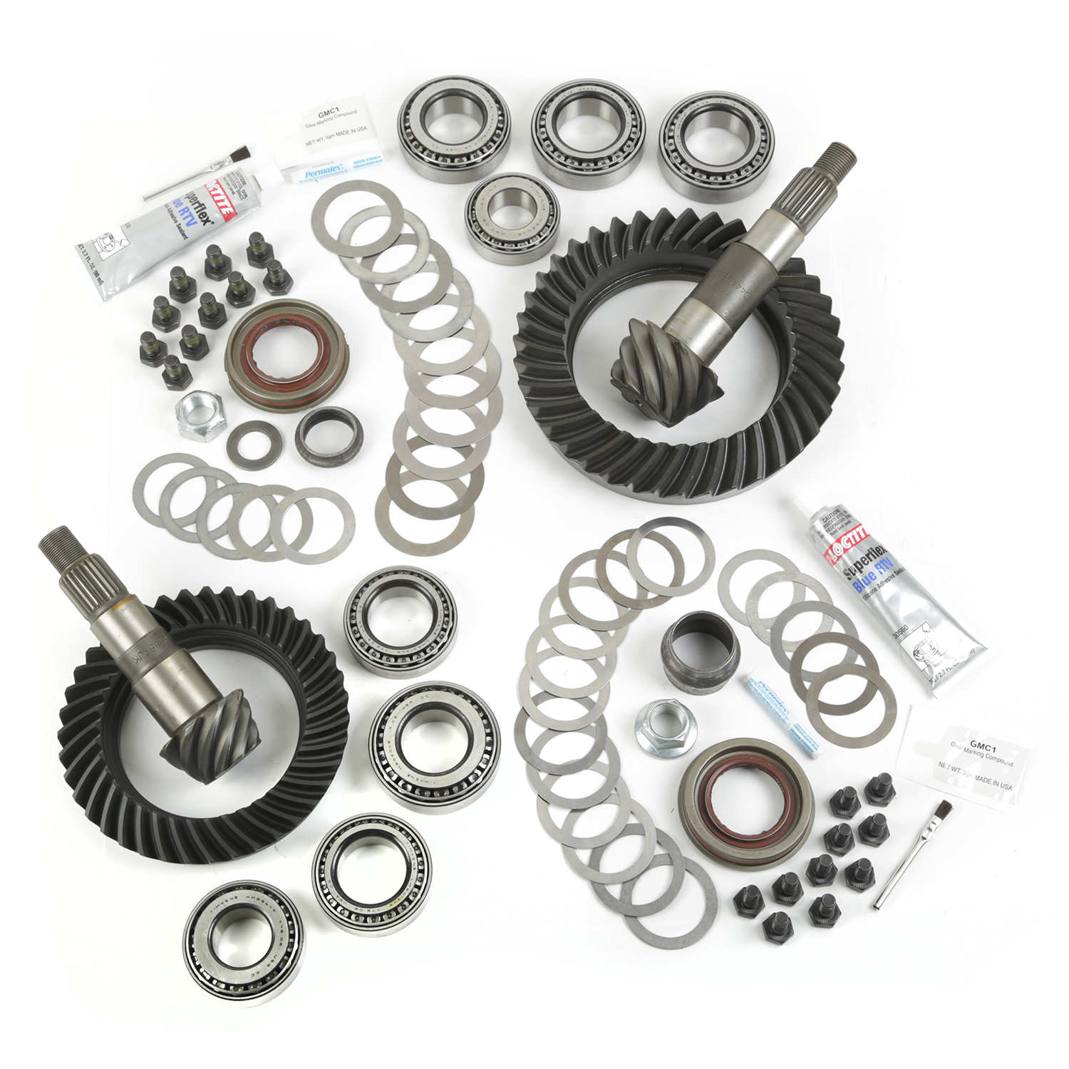 Ring and Pinion Kit, 4.88 Ratio; 07-18 Jeep Wrangler, for Dana 30/44 - 1