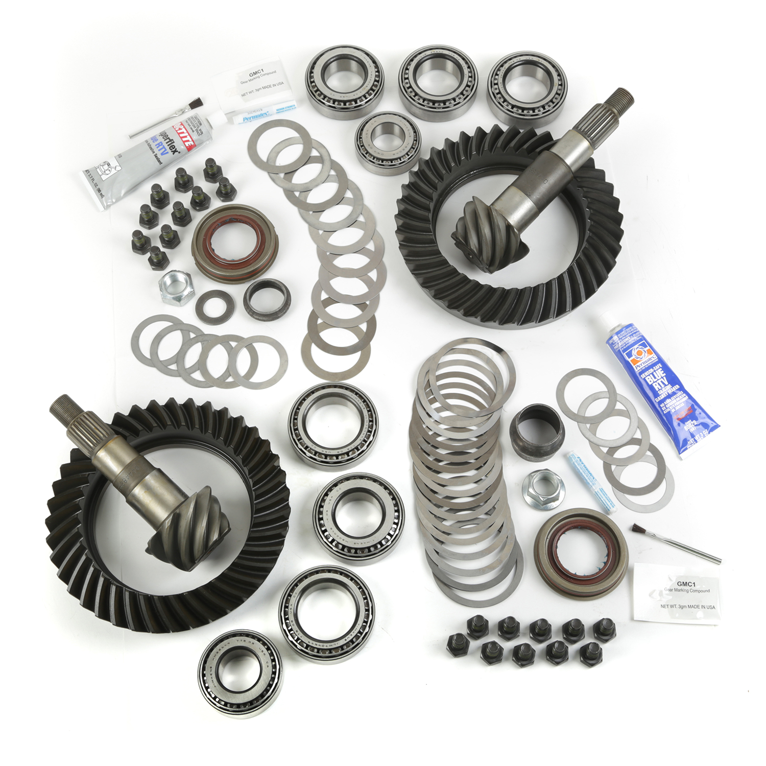 Ring and Pinion Kit, 4.88 Ratio; 07-18 Jeep Wrangler, for Dana 44/44 - 1