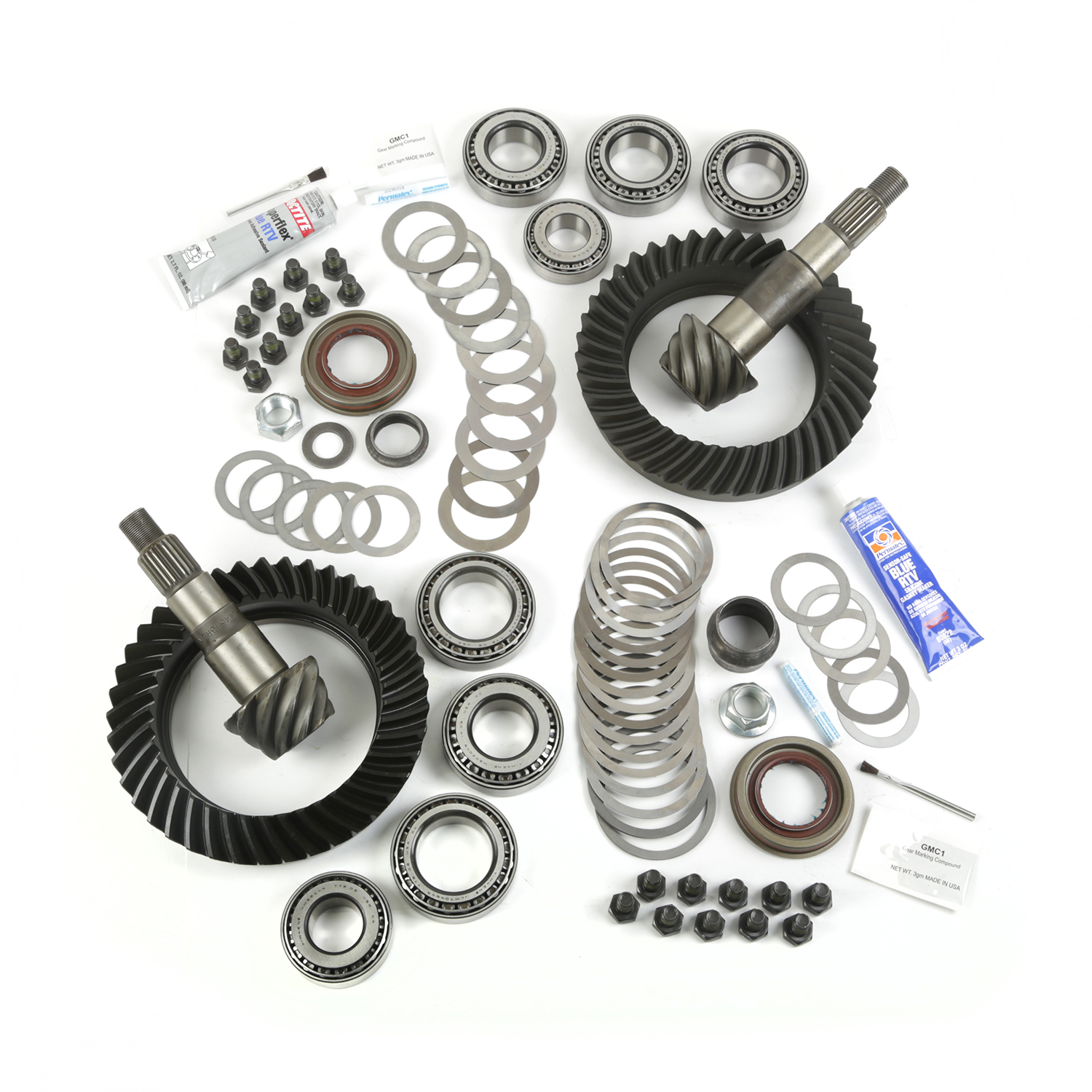 Ring and Pinion Kit, 5.13 Ratio; 07-18 Jeep Wrangler, for Dana 44/44 - 1