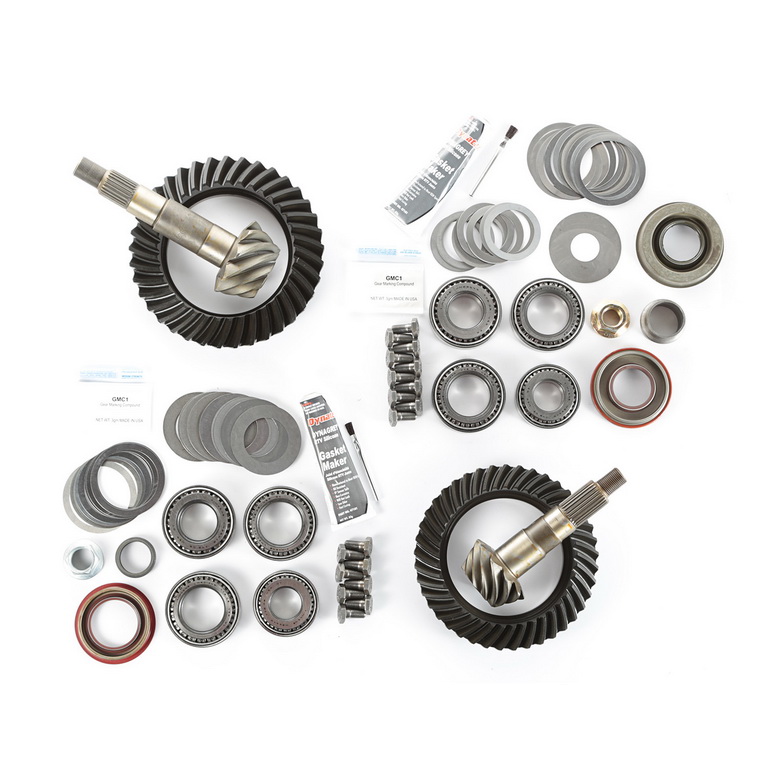 Ring and Pinion Kit, 4.10 Ratio; 97-06 Wrangler, for Dana 30/35 - 1