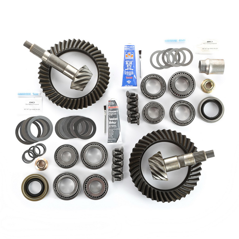 Ring and Pinion Kit, 4.10 Ratio; 97-06 Wrangler, for Dana 44/44 - 1