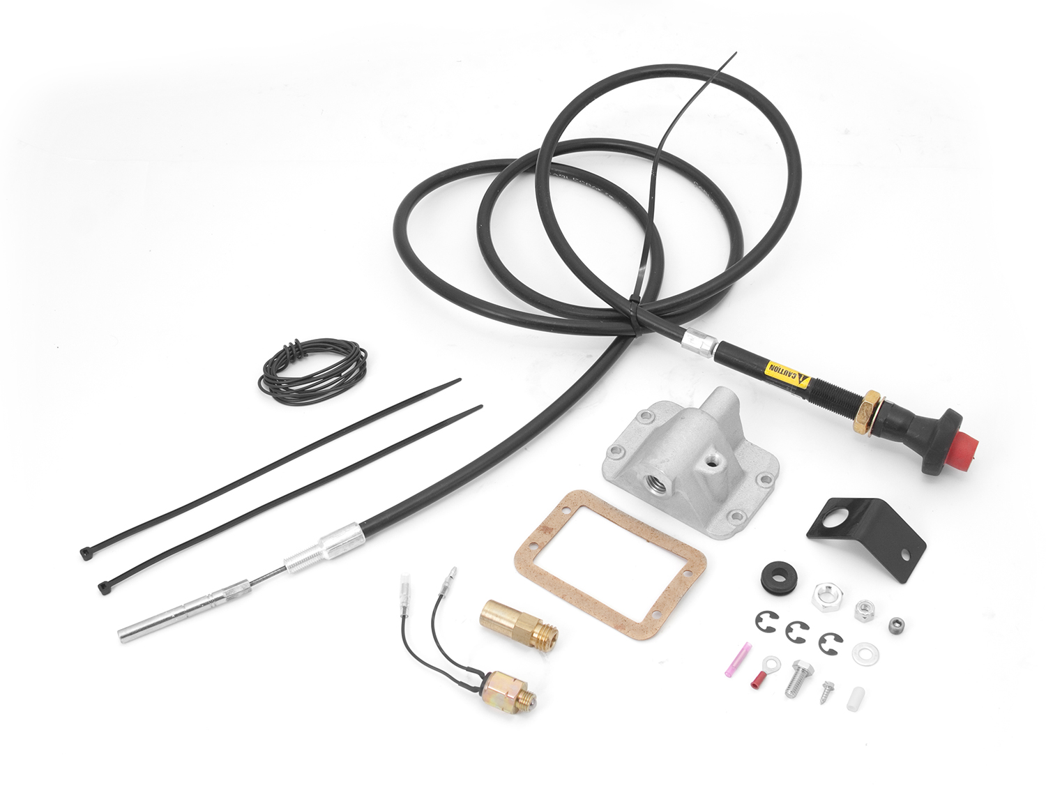 Differential Cable Lock Kit, Lifted; 84-95 Wrangler/Cherokee, for D30 - 1