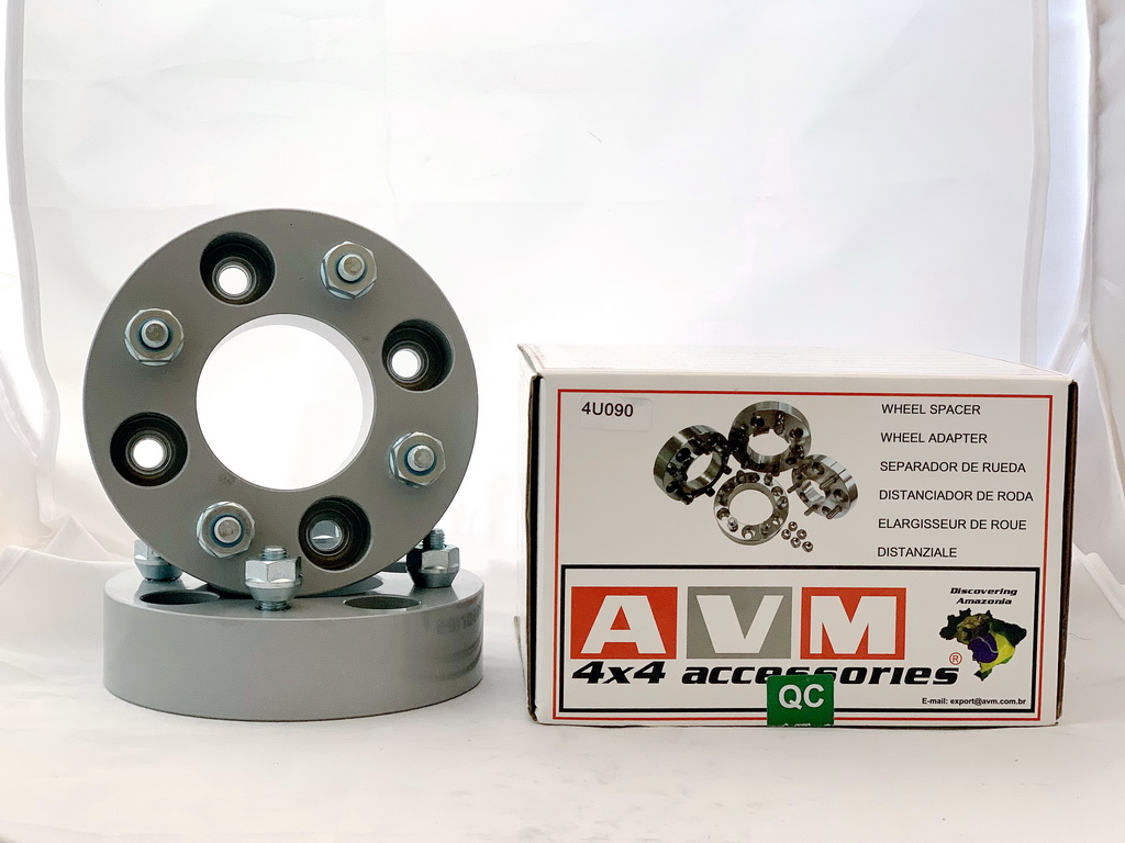 Dystanse AVM 4x110 na 4x110 grubość 1.5" (38,1mm) - 3