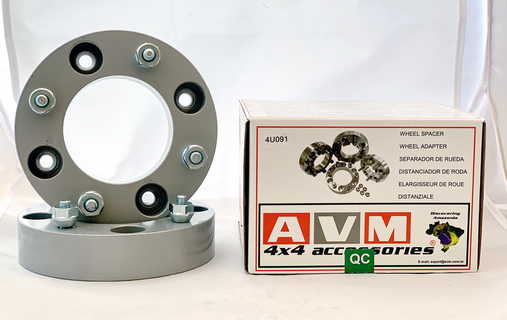 Dystanse AVM 4x137 na 4x137 grubość 1.5" (38,1mm) - 3