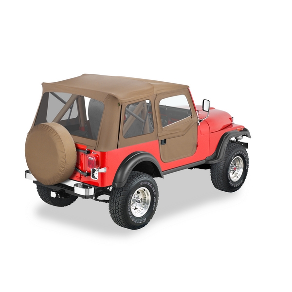 Supertop Tan 55-75 Jeep CJ5 And M38-A1S - 1