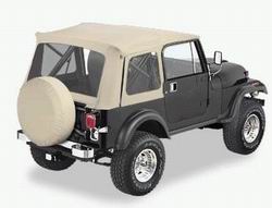 Supertop Sand 76-86 Jeep CJ7 And 87-95 YJ Wrangler - 1