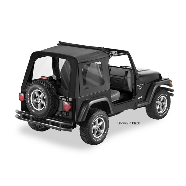 Sunrider Black Denim 97-02 TJ Wrangler - 1