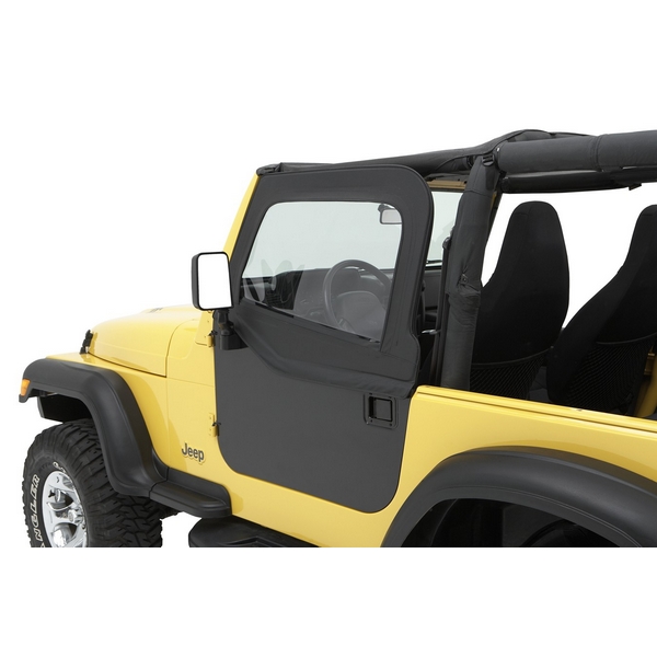 Element Nadstawki kowbojek Czarny Denim 80-86 Jeep CJ7/87-95 YJ Wrangler - 1