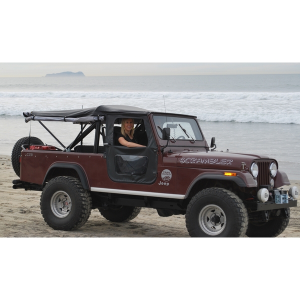 Tigertop Black 81-86 Jeep CJ8 - 1