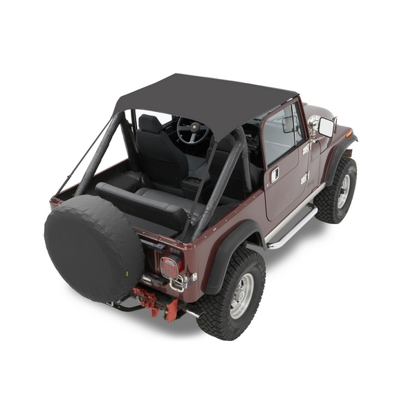 Bikini Top Black 76-83 Jeep CJ5 - 1