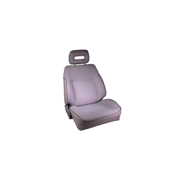 Seat, High-Back, Front, Right, Reclinable, Gray; 86-95 Suzuki Samurai - 1