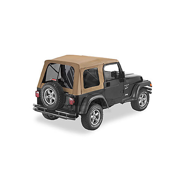 Plandeka ze stelażem Supertop przyciemniane okna Spice 97-02 Jeep TJ Wrangler - 1