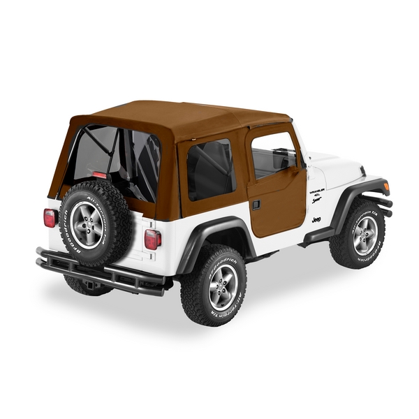 Plandeka ze stelażem Supertop przyciemniane okna/Doors Spice 97-06 Jeep TJ Wrangler - 1