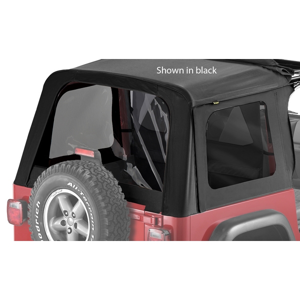 Tinted Window Kit Sunrider Spice 97-06 Jeep TJ Wrangler - 1