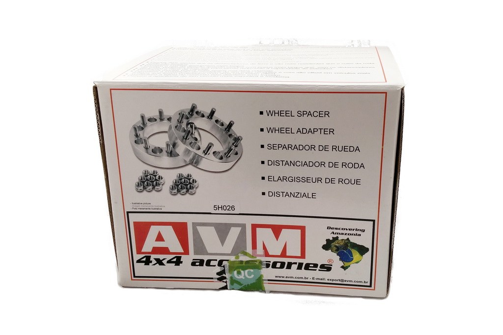 Dystanse AVM 5x150 na 5x150 grubość 1.25" (31,75mm)