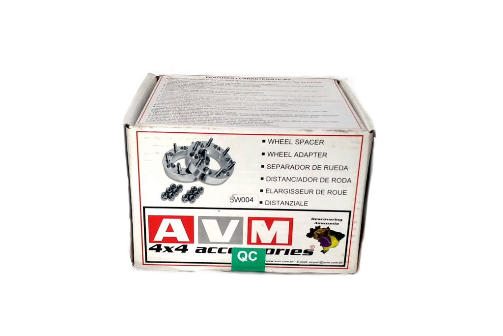 AVM spacers 5x108 to 5x108 thickness 1.25" (31,75mm)