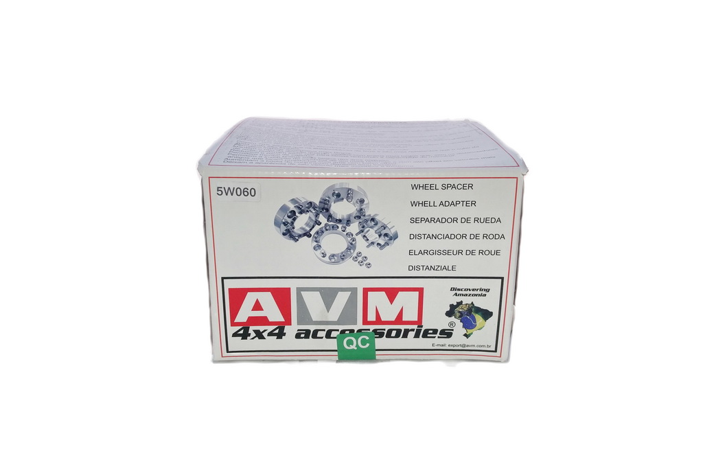 AVM spacers 5x127 to 5x127 thickness 1.25" (31,75mm) - 1