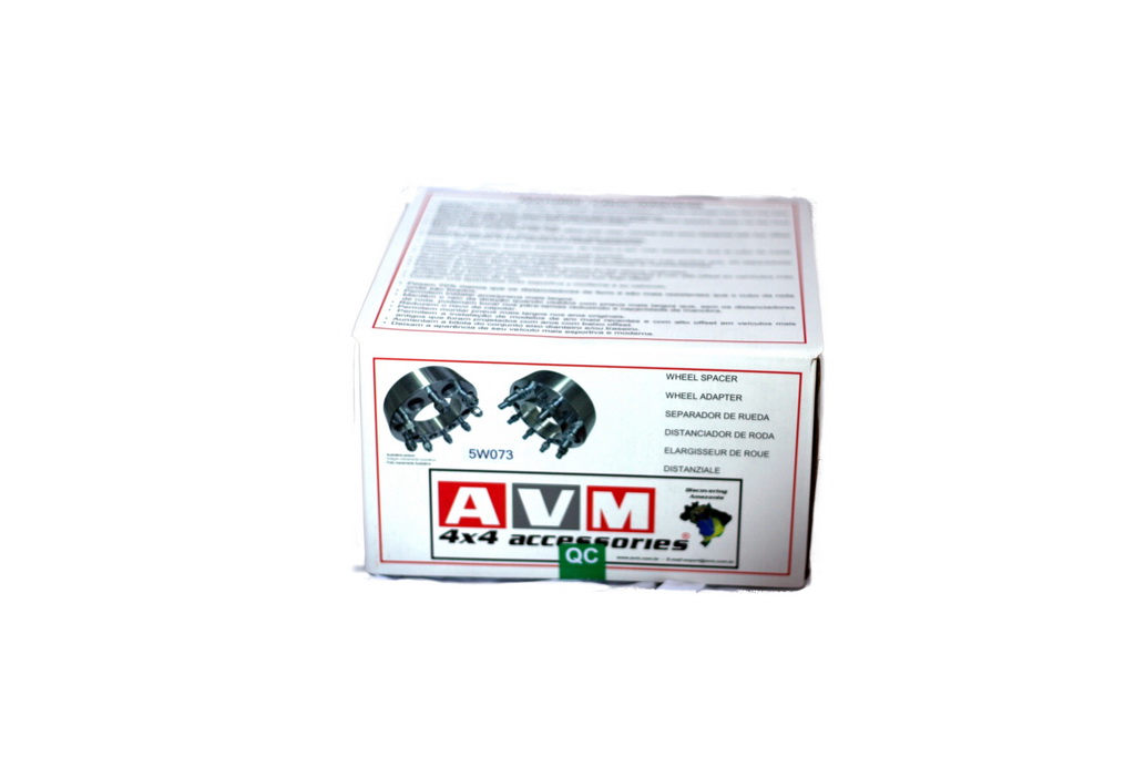 Dystanse AVM 5x150 na 5x150 grubość 1.25" (31,75mm)