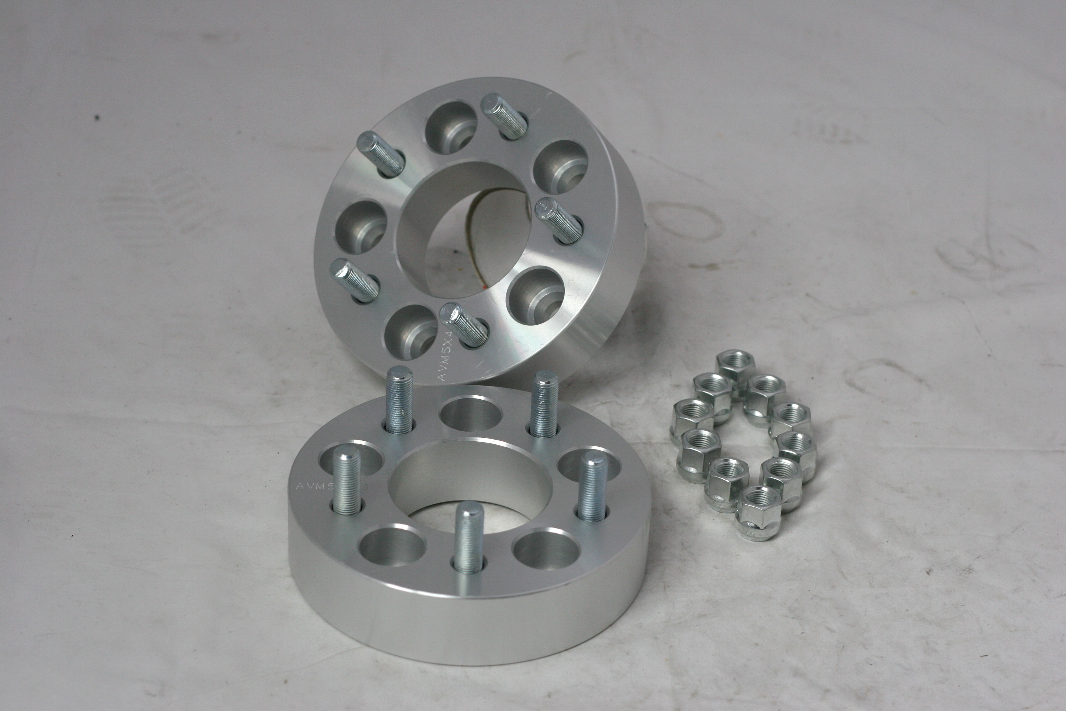 AVM spacers 5x114,3 to 5x114,3 thickness 1.5 (38,1mm) - 6