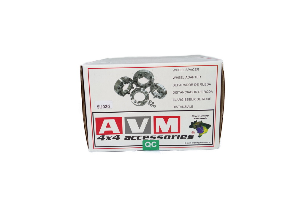 Dystanse AVM 5x139,7 na 5x139,7 grubość 1.5'' (38,1mm) - 1