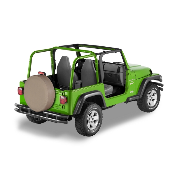 30 Inch Tire Cover Dark Tan - 1