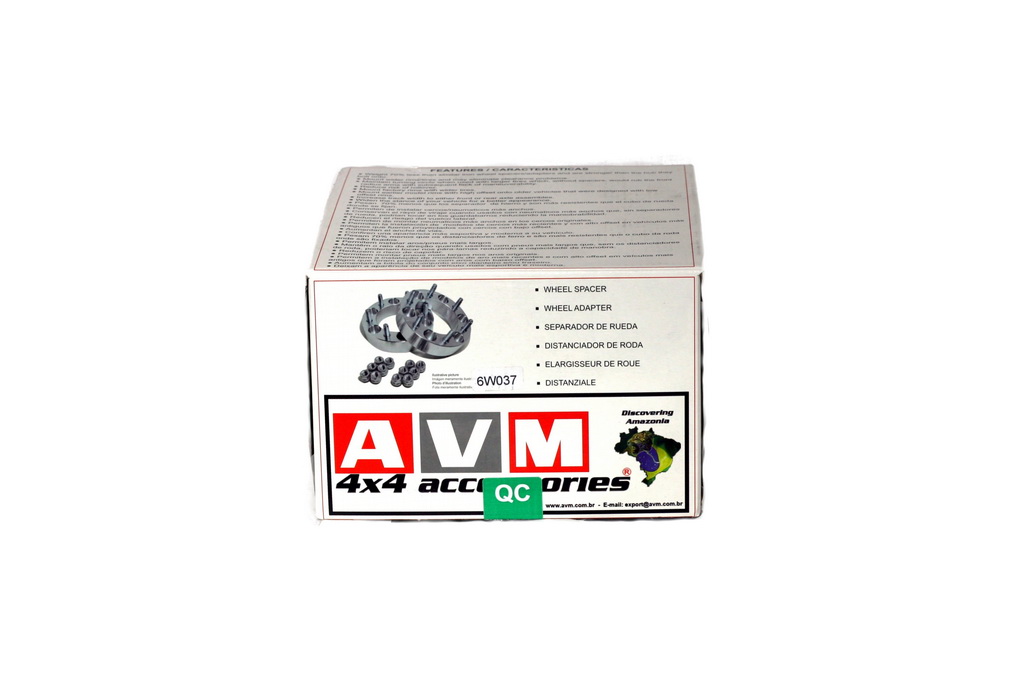 Dystanse AVM 6x139,7 na 6x139,7 grubość 1.25" (31,75mm)