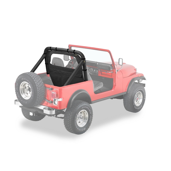 Windjammer Black Denim 80-95 Jeep CJ And Wrangler - 1
