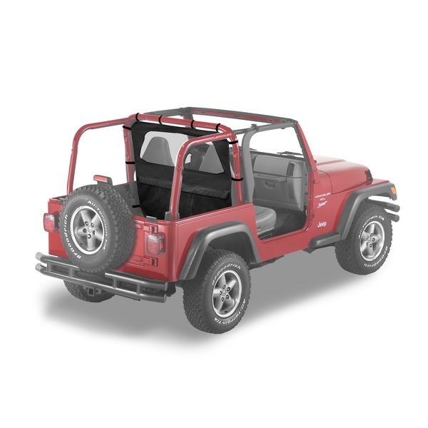 Windjammer Black Denim 97-02 Jeep TJ Wrangler - 1