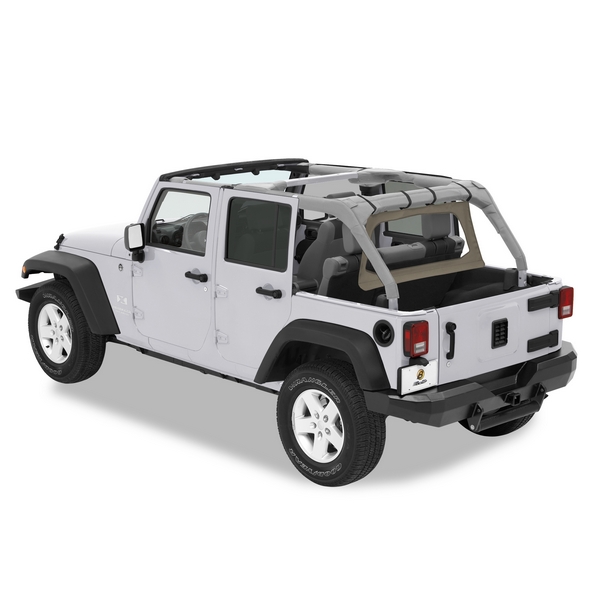 Tylna osłona kabiny przed wiatrem Windjammer Khaki Diamond 07-12 Jeep JK Wrangler Unlimited - 1