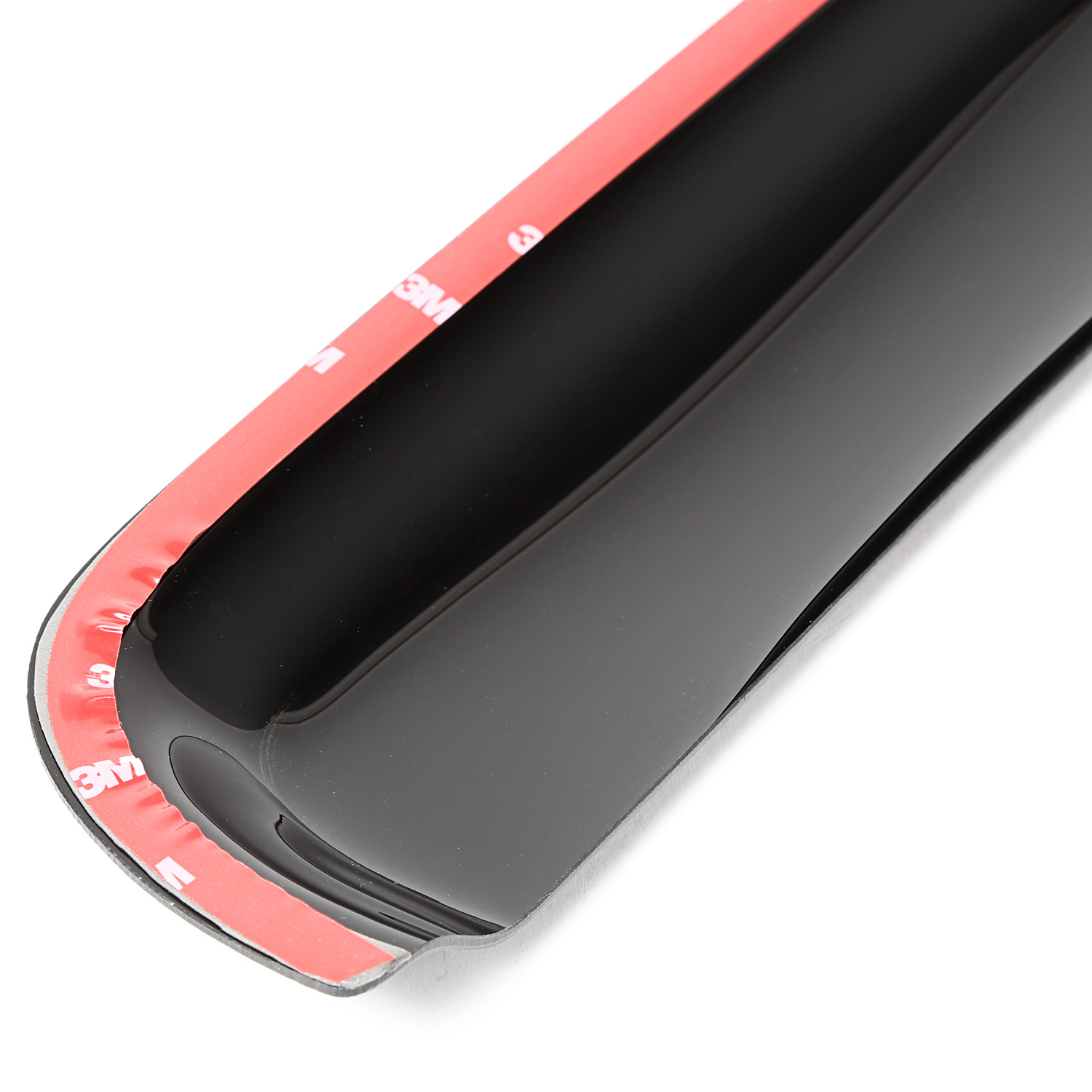 Window Visor Kit, Front, Matte Black; 02-08 Ram 2500/3500 Pickup - 4