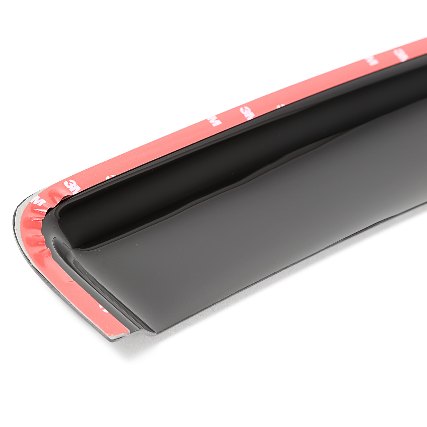 Window Visor Kit, Front, Matte Black; 09-14 Ram 1500 Quad Cab Pickup - 4