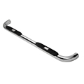 Tube Step, 4 Inch, Stainless Steel; 01-06 GM Fullsize - 1