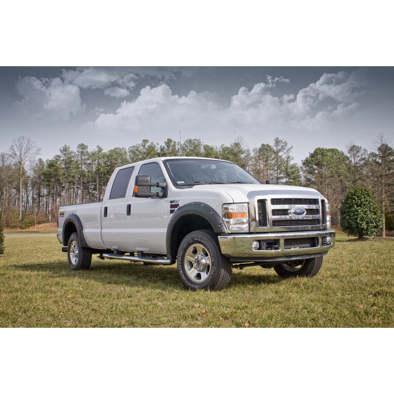 Fender Flare Kit, 4 Piece; 08-10 Ford F-250/F-350/F-450 SD Pickups - 1