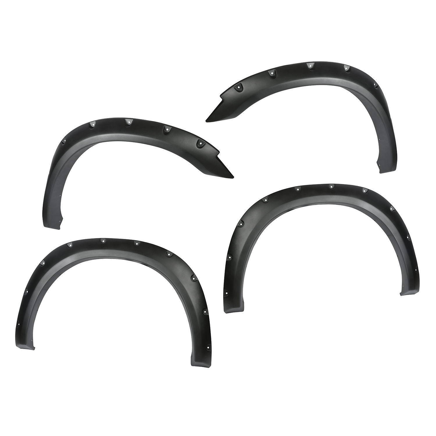 All Terrain Fender Flare Kit, 4 Piece; 10-18 Ram 2500/3500 Pickups
